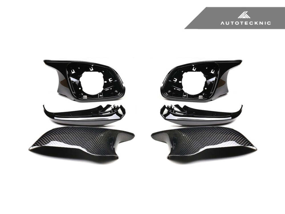 AutoTecknic Version III M Inspired Dry Carbon Mirror Housing Kit F22 2 Series