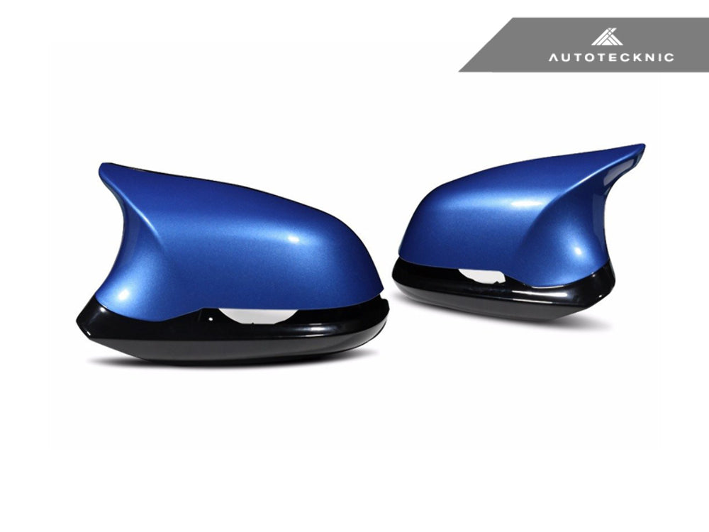 AutoTecknic BM-0140-EB Estoril Blue Painted Mirror Housing Kit F22 2-Series