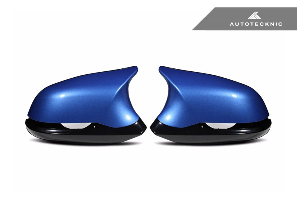 AutoTecknic BM-0140-EB Estoril Blue Painted Mirror Housing Kit F22 2-Series