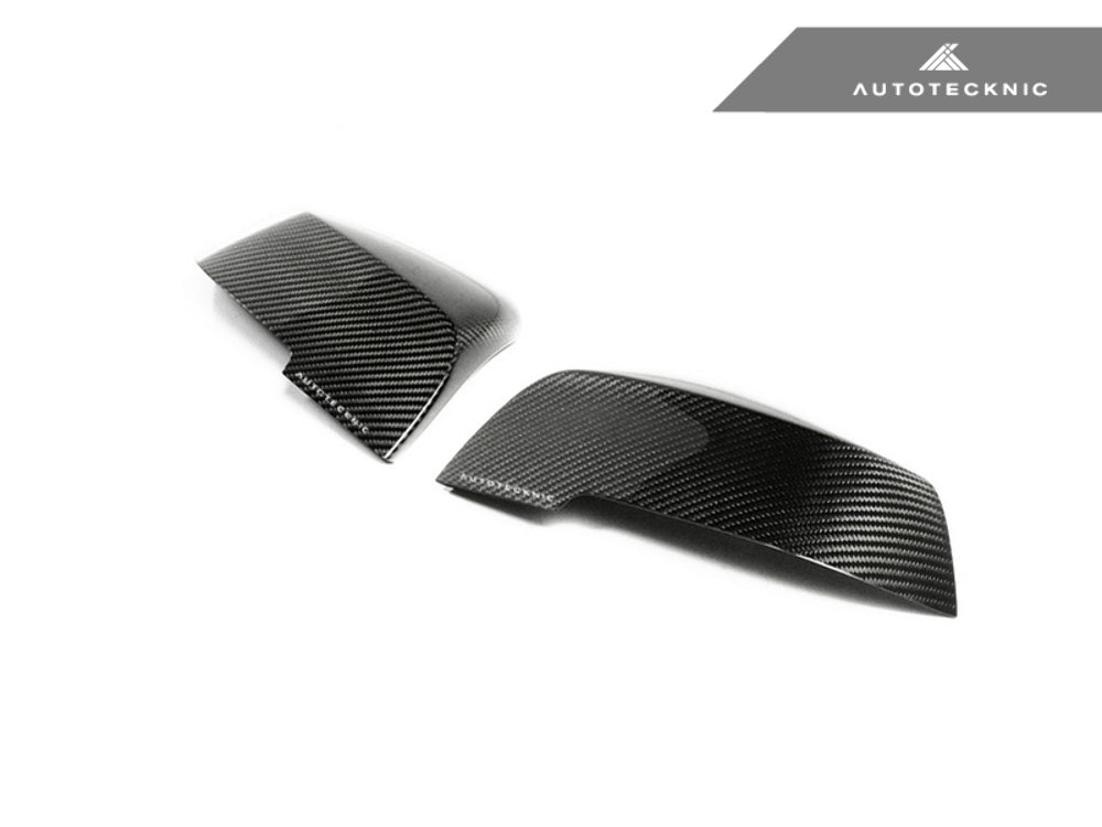 AutoTecknic BM-0141-G Replacement Gloss Dry Carbon Mirror Covers E84 X1