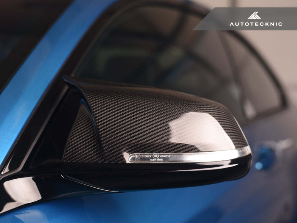 AutoTecknic Replacement Version II M Inspired Dry Carbon Mirror Covers F87 M2