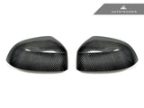 AutoTecknic BM-0146 Carbon Fiber Replacement Mirror Covers F25 X3