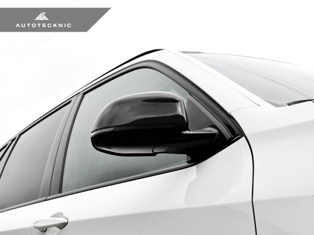 AutoTecknic BM-0146 Carbon Fiber Replacement Mirror Covers F25 X3