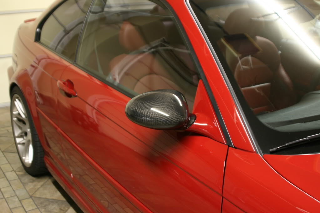 AutoTecknic BM-0148 Carbon Fiber Mirror Covers Fits BMW E46 M3