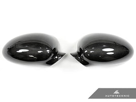 AutoTecknic BM-0148 Carbon Fiber Mirror Covers Fits BMW E46 M3