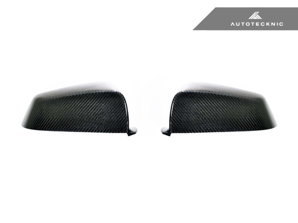 AutoTecknic Carbon Replacement Mirror Covers E60 5 Series F10 5 Series Pre LCI