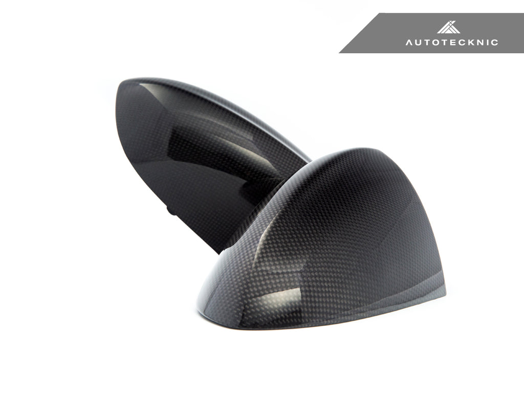 AutoTecknic BM-0152-DCG-P Plain Weave Version II Dry Carbon Mirror Covers E9x M3