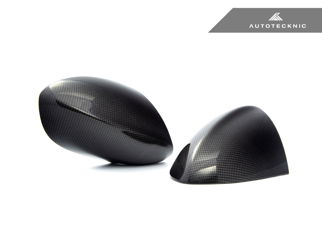 AutoTecknic BM-0152-DCG-P Plain Weave Version II Dry Carbon Mirror Covers E9x M3