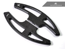 Load image into Gallery viewer, AutoTecknic BM-0161-CF DCT Shift Paddles E9X M3 DCT Carbon Fiber