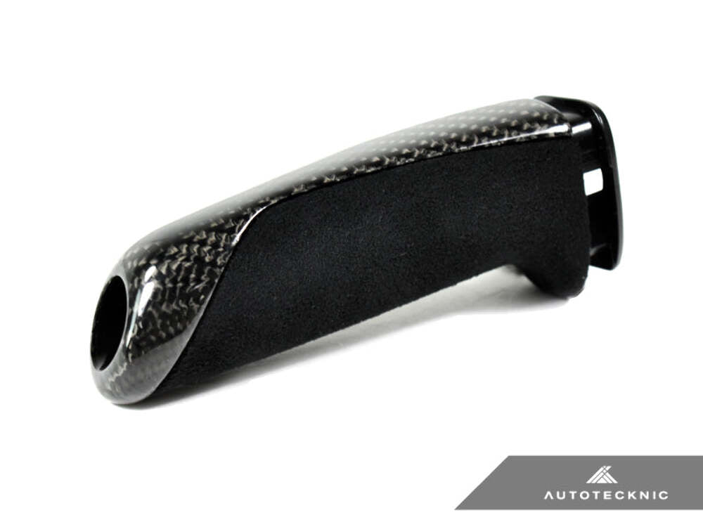 AutoTecknic BM-0162-GCF Carbon Alcantara E Brake Handle For BMW F Chassis