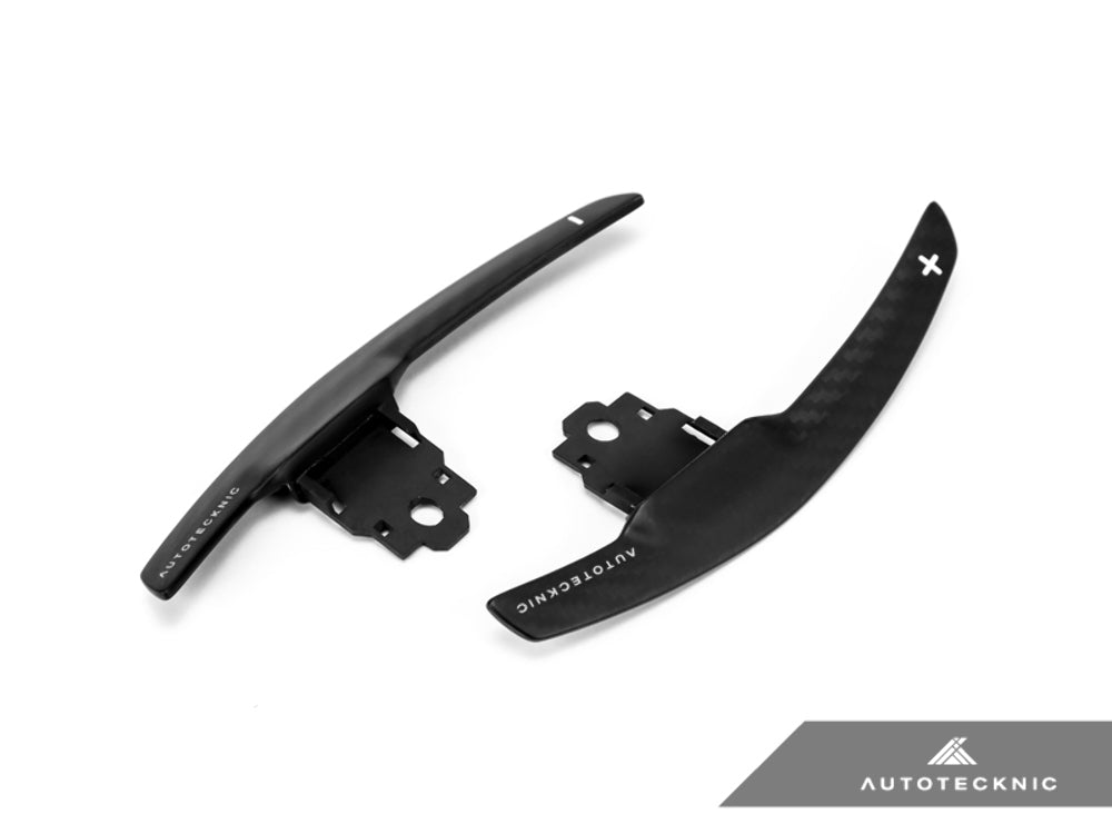 AutoTecknic BM-0164-DCM-W Matte Competition Steering Shift Levers For BMW F80 M3