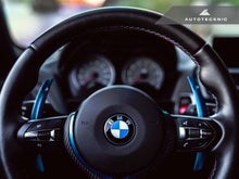 Load image into Gallery viewer, AutoTecknic BM-0164-LBB Blue Competition Steering Shift Levers For BMW F80 M3