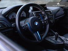 Load image into Gallery viewer, AutoTecknic BM-0164-LBB Blue Competition Steering Shift Levers For BMW F80 M3