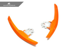 Load image into Gallery viewer, AutoTecknic BM-0164-SFO Orange Competition Steering Shift Levers For BMW F80 M3