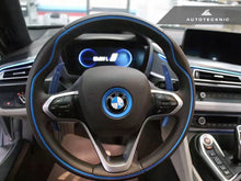 Load image into Gallery viewer, AutoTecknic BM-0164-YMB Blue Competition Steering Shift Levers For BMW F80 M3