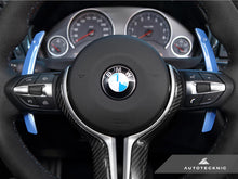 Load image into Gallery viewer, AutoTecknic BM-0164-YMB Blue Competition Steering Shift Levers For BMW F80 M3