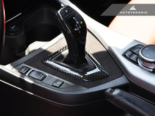 Load image into Gallery viewer, AutoTecknic BM-0169 Carbon Fiber Alcantara Shift Console Trim F22 2-Series