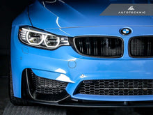Load image into Gallery viewer, AutoTecknic Dual Slats Carbon Fiber Front Grille Set F32/ F36 4 Series F80 M3