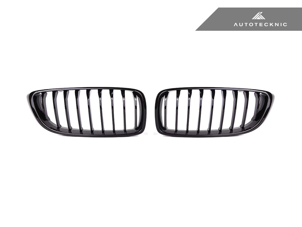 AutoTecknic BM-0175-GB Gloss Black Front Grille Set F32/ F36 4 Series