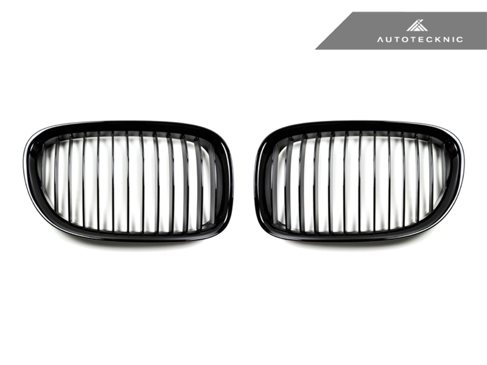 AutoTecknic BM-0177-GB Replacement Black Front Grilles F01 F02 7-Series LCI