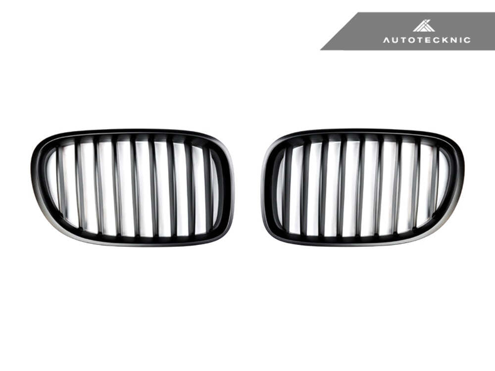 AutoTecknic Stealth Black Front Grille Set F01/ F02 7 Series LCI