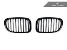 Load image into Gallery viewer, AutoTecknic Stealth Black Front Grille Set F01/ F02 7 Series LCI