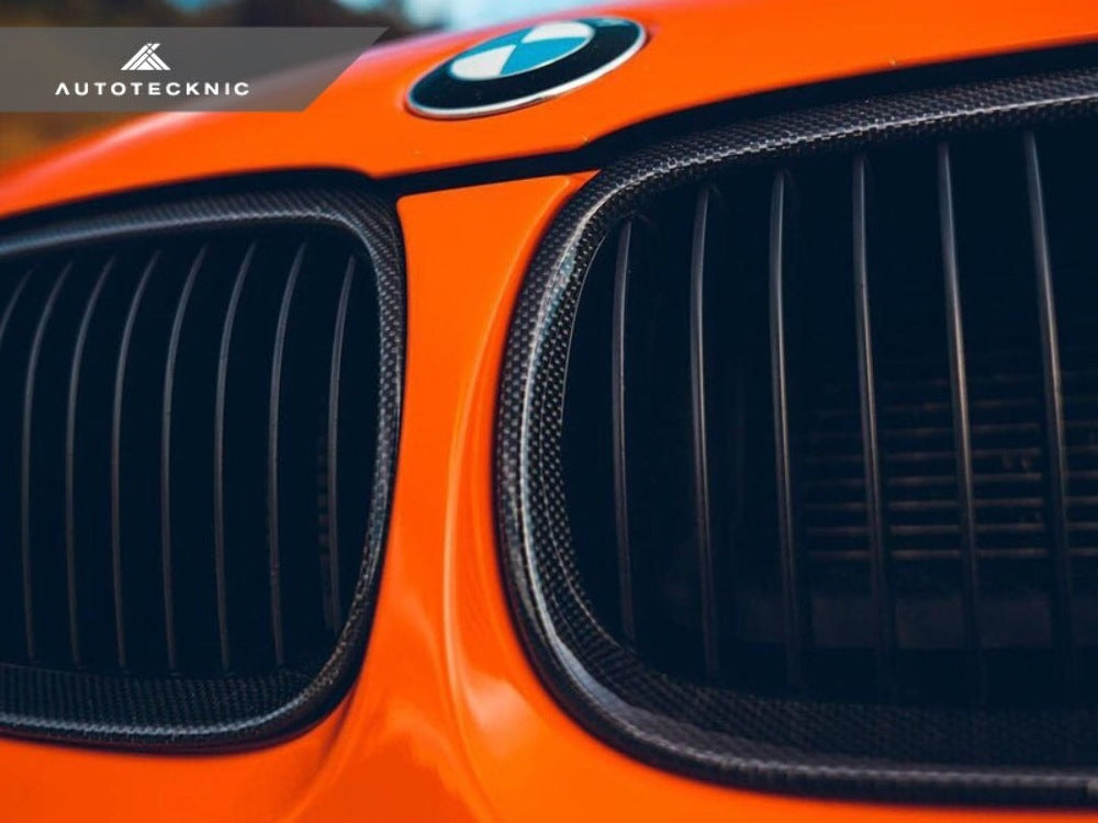 AutoTecknic Carbon Front Grille Set E92/ E93 3 Series Pre LCI Including E9X M3
