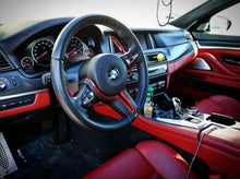 Load image into Gallery viewer, AutoTecknic BM-0183-BR Red Painted Steering Wheel Trim F80 M3