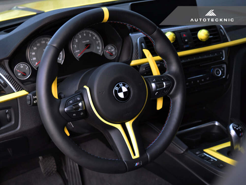 AutoTecknic Painted Steering Wheel Trim F87 M2 F80 M3 F82/ F83 M4 F10 M5 LCI