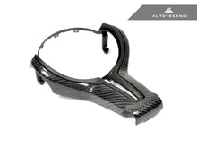 Load image into Gallery viewer, AutoTecknic BM-0183-SB Stealth Black Painted Steering Wheel Trim F80 M3