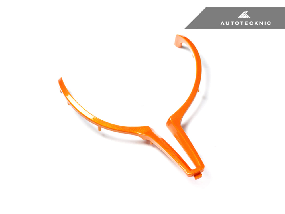 AutoTecknic BM-0183-SFO Sapphire Orange Painted Steering Wheel Trim F80 M3