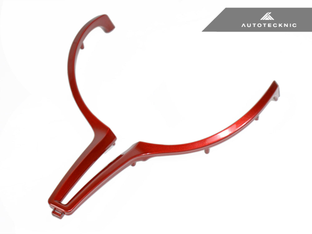 AutoTecknic BM-0183-SO Sakhir Orange Painted Steering Wheel Trim F80 M3