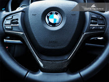 Load image into Gallery viewer, AutoTecknic BM-0194 Replacement Carbon Fiber Steering Wheel Trim F15 X5