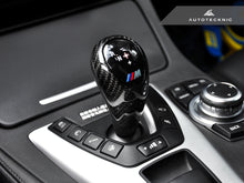 Load image into Gallery viewer, AutoTecknic BM-0195 Carbon Fiber Gear Selector Cover For BMW