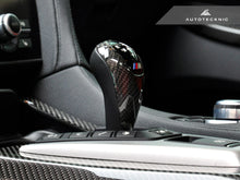 Load image into Gallery viewer, AutoTecknic BM-0195 Carbon Fiber Gear Selector Cover For BMW