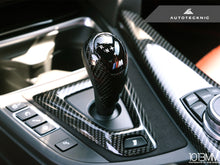 Load image into Gallery viewer, AutoTecknic BM-0195 Carbon Fiber Gear Selector Cover For BMW