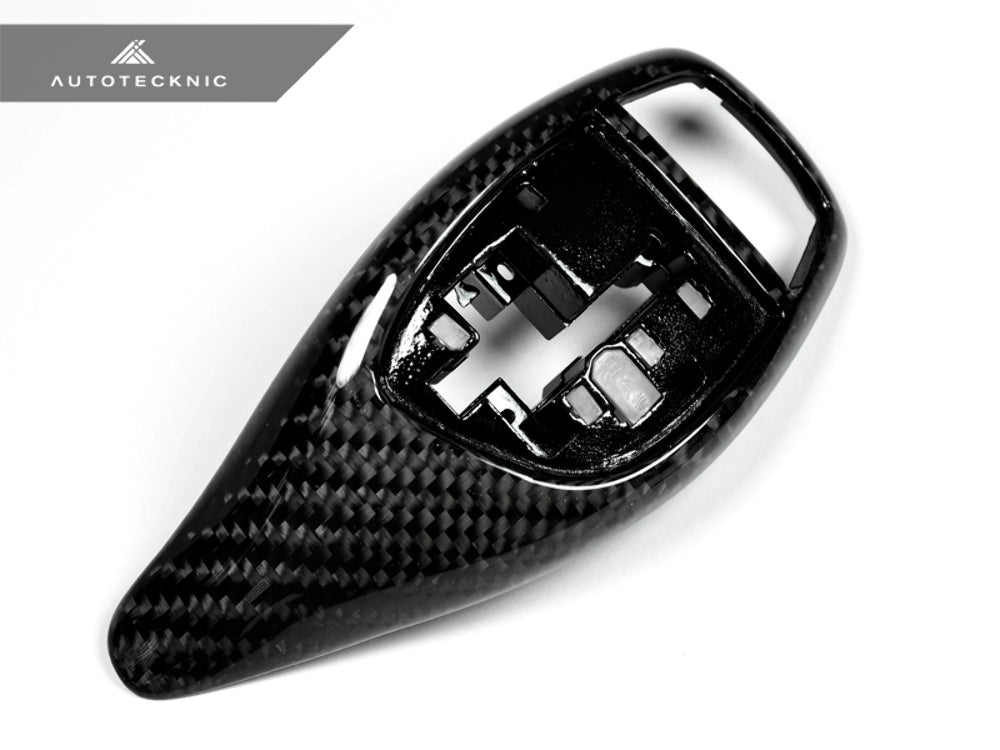 AutoTecknic BM-0197 Carbon Fiber Shifter Cover For BMW Sport Automatic