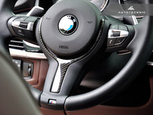 Load image into Gallery viewer, AutoTecknic BM-0199 Carbon Fiber M-Sport Steering Wheel Trim F30 &amp; F31 M-Sport