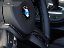 Load image into Gallery viewer, AutoTecknic BM-0199 Carbon Fiber M-Sport Steering Wheel Trim F30 &amp; F31 M-Sport