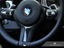 Load image into Gallery viewer, AutoTecknic BM-0199 Carbon Fiber M-Sport Steering Wheel Trim F30 &amp; F31 M-Sport