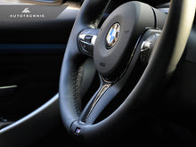 Load image into Gallery viewer, AutoTecknic BM-0199 Carbon Fiber M-Sport Steering Wheel Trim F30 &amp; F31 M-Sport