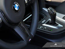 Load image into Gallery viewer, AutoTecknic BM-0199 Carbon Fiber M-Sport Steering Wheel Trim F30 &amp; F31 M-Sport