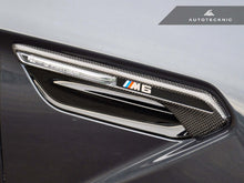 Load image into Gallery viewer, AutoTecknic Dry Carbon Fender Light Trim Set F06 M6 Gran Coupe F12 M6 Cabrio
