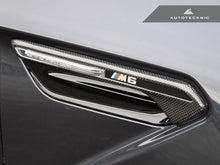 Load image into Gallery viewer, AutoTecknic BM-0213-PW Carbon Fiber Fender Trim Cover F06 F12 1x1 Plain Weave