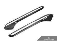 Load image into Gallery viewer, AutoTecknic BM-0213-TW Carbon Fiber Fender Trim Cover F06 F12 F13 2x2 Weave