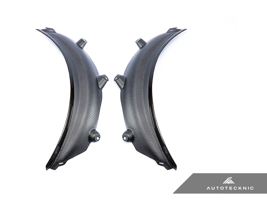 AutoTecknic BM-0243 Carbon Rear Wheel Arch Extension Set For 21-25 BMW G80 M3