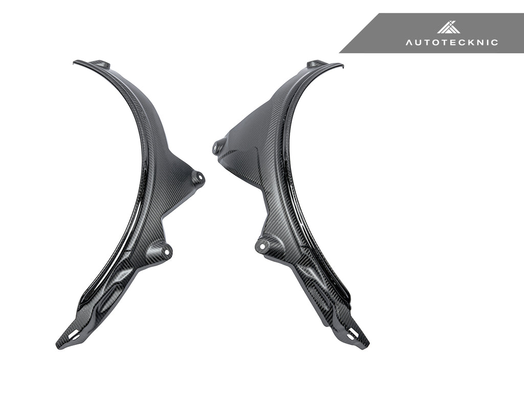 AutoTecknic BM-0246 Carbon Fiber Rear Wheel Arch Extension Set F93 M8 Gran Coupe