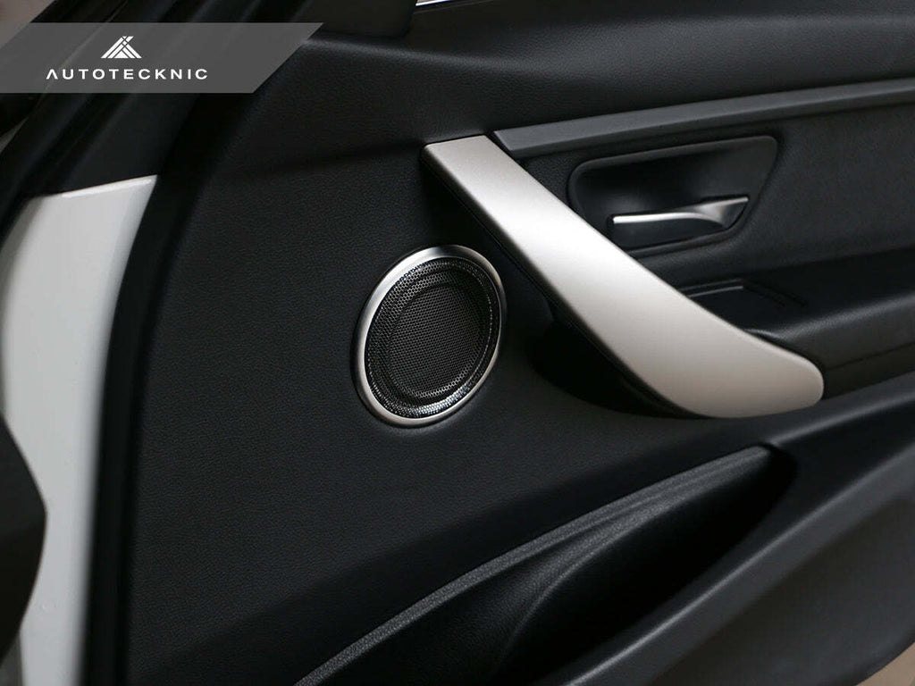 AutoTecknic BM-0247 Door Panel Speaker Mesh Cover Set For BMW F Chassis