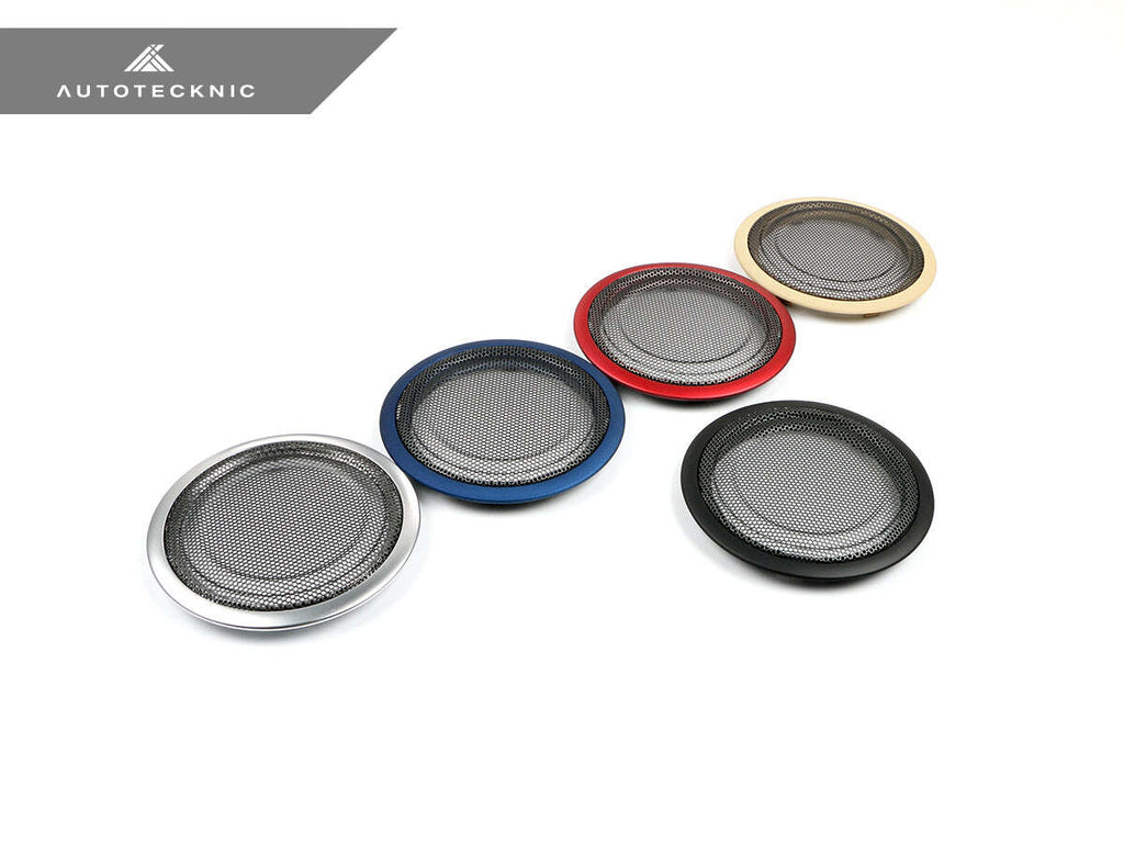 AutoTecknic BM-0247 Door Panel Speaker Mesh Cover Set For BMW F Chassis