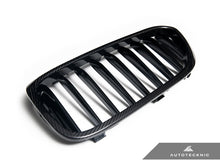 Load image into Gallery viewer, AutoTecknic BM-0250-CF Carbon Fiber Front Grille Set Fits 17-20 BMW 5-Series G30